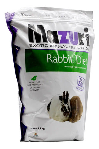 Alimento Mazuri Rabbit Diet Para Conejo 1.3 Kg