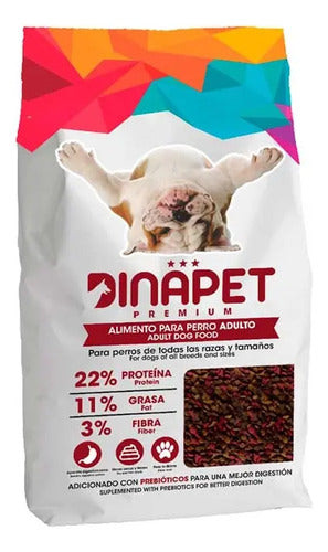Alimento Dinapet  Perro Adulto  Bolsa De 2.5kg
