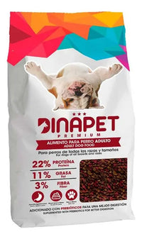 Alimento Dinapet  Perro Adulto  Bolsa De 2.5kg