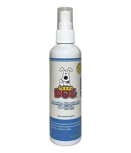 Golden Dog Limpiador De Oidos Para Perros Y Gatos 115 Ml