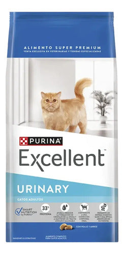 Excellent Urinary Para Gato Bulto 7.5kg + 1.5kg De Regalo
