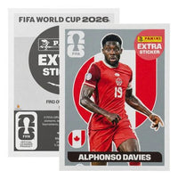 Extra Stickers Originales Panini Mundial 2026 A Elegir Alphonso Davies Plata 2026