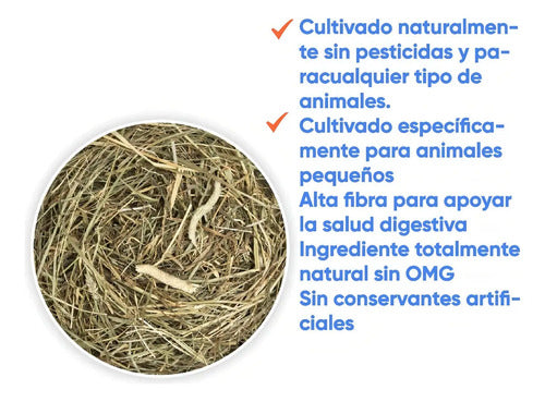 Heno Pasto Timothy Hay Kaytee 680 G 24 Oz Conejo, Chinchilla