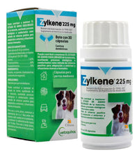 Zylkene 225 Mg 30 Caps Vetoquinol Relajante Estrés Perros