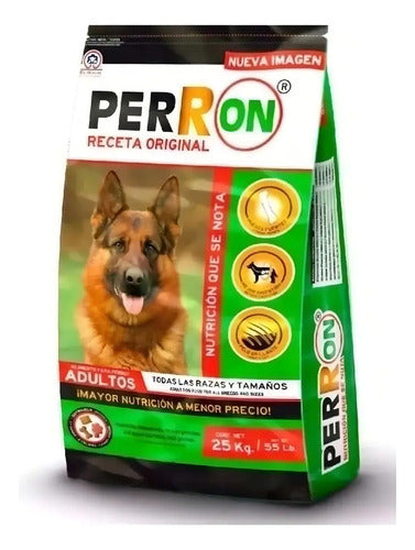 Alimento Perron Perros Perron Adulto Para Perro Adulto Todos Los Tamaños Sabor Carne Y Vegetales En Bolsa De 25kg
