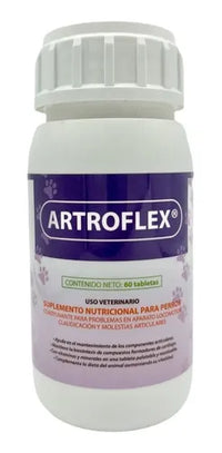 Frasco Artroflex 60 Tabletas Cuidado Articulaciones Ruiland