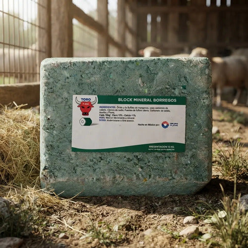 Block Mineral Borregos 15kg