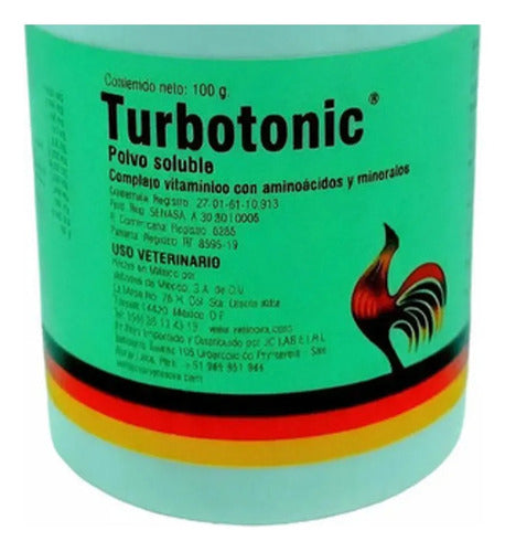 Turbotonic Complejo Vitaminico Aves Polvo 100g