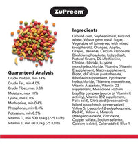Alimento Premium+ Para Ninfa Croquetas Zupreem Fruit 907 G