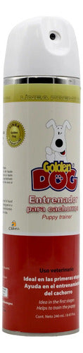 Entrenador Para Cachorros En Aerosol Golden Dog 240 Ml