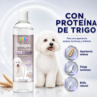 Shampoo Para Perro Essentials Pelo Blanco 500 Ml Mascotas Fragancia Coco