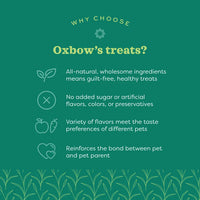 Premios Horneados Oxbow Heno Timothy Pimiento Para Conejos Y Cobayas 85g
