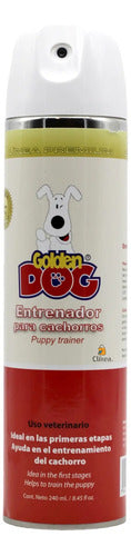 Entrenador Para Cachorros En Aerosol Golden Dog 240 Ml