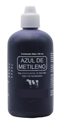 Azul De Metileno Cicatrizante De Heridas 120 Ml