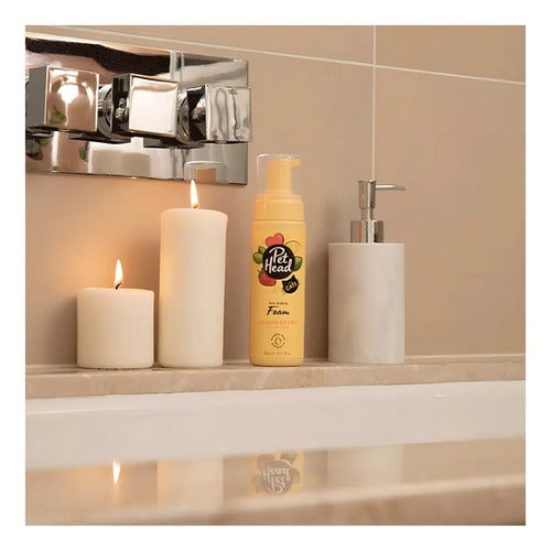 Pet Head Shampoo Seco Sin Enjuague Para Gato 200ml Limonada Fresa Lemonberry