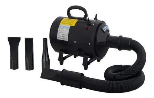 Secadora Go Pet Club Pet Grooming Hair Dryer For Dogs And Ca Negro