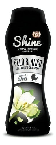 Grand Pet Shine Shampoo Para Perros Pelo Blanco 400 Ml Aroma