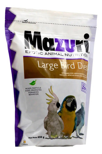 Mazuri Large Bird Loros Guacamayas Alimento Balanceado 650gr