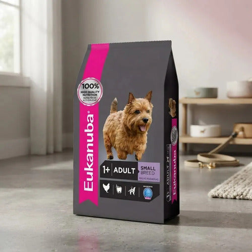 Alimento Eukanuba Adult Small Breed Para Perro Adulto De Raza Pequeña Sabor Mix De 6.8 Kg