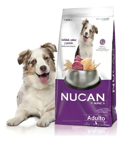 Alimento Nucan Para Perro Adulto Los Tamaños Sabor Mix De 1.8 Kg
