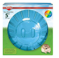 Pelota Kaytee Run-about Para Mascotas 5  12.7 Cm Azul Acero
