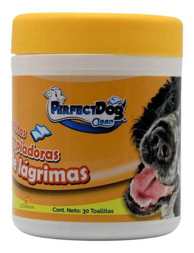 30 Toallitas Limpiadoras De Lagrimas Perfect Dog Clean