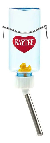 Bebedero Para Hamster Clear Water Bottle 4 Oz 118 Ml Kaytee Blanco