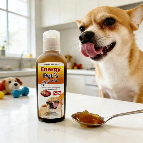 Energy Pets Nrv Gel Plus Vitamínico Norvet Perros Nutri 60 G