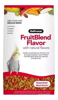 Alimento Premium+ Para Ninfa Croquetas Zupreem Fruit 907 G