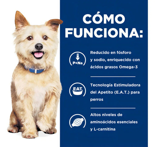 Alimento Hill's Prescription Diet Kidney Care Canine K/d Para Perro Adulto Todos Los Tamaños Sabor Pollo