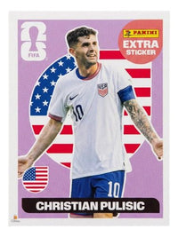Extra Stickers Originales Panini Mundial 2026 A Elegir Christian Pulisic Morado 2026