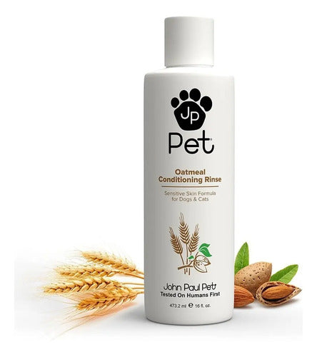 John Paul Pet Oatmeal Conditioning Rinse 16oz Fragancia Avena