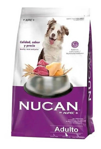 Alimento Nucan Para Perro Adulto Los Tamaños Sabor Mix De 1.8 Kg