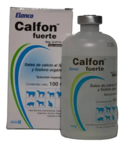 Calfon Fuerte Suplemento Sales De Calcio 100 Ml