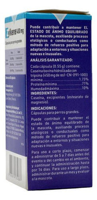 Zylkene 450 Mg 30 Caps Vetoquinol Relajante Estrés Perros