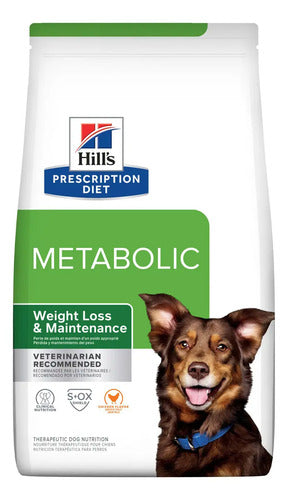 Alimento Hill's Prescription Diet Metabolic Para Perro Adulto Todos Los Tamaños Sabor Pollo