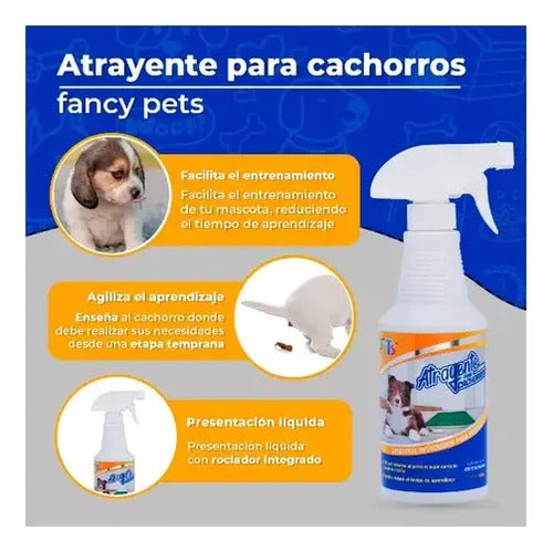 Atrayente Entrenador Para Cachorros Fancy Pets 500 Ml