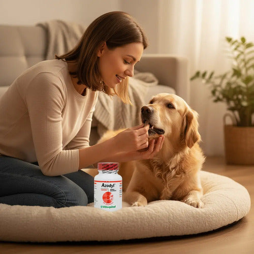 Vetoquinol Azodyl 90 Cápsulas Perro Bien Frio Con Hielera
