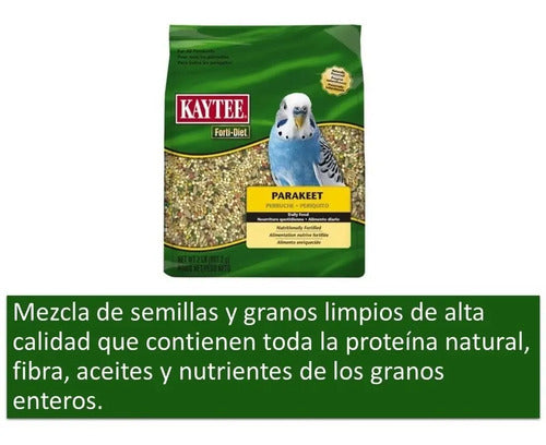 Alimento Premium Para Periquitos Kaytee Forti-diet 907 G