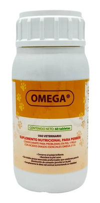 Frasco 60 Tabletas Omega Ruiland Piel Y Pelo Ácidos Grasos