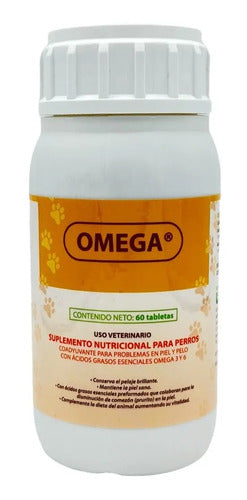Frasco 60 Tabletas Omega Ruiland Piel Y Pelo Ácidos Grasos