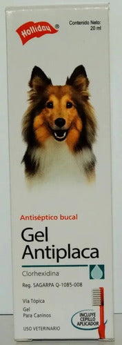 Holliday Gel Antiplaca Bioclin Perros Gatos 20ml Sin Sabor Con Cepillo