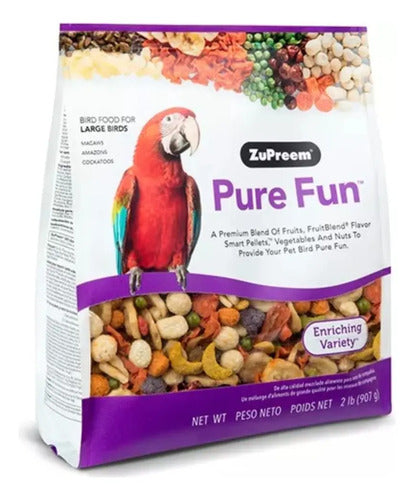 Zupreem Alimento Para Loro Grande Pure Fune 907 Gramos