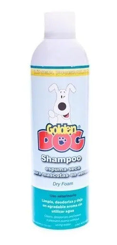 Shampoo Baño En Seco Perros Y Gatos Golden Dog 400 Ml Pelaje Corto/largo