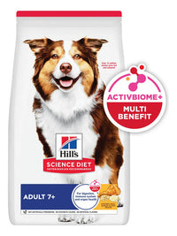 Croquetas Para Perro Hill's Science Diet Alimento Para Perro Senior Sabor Pollo 12kg