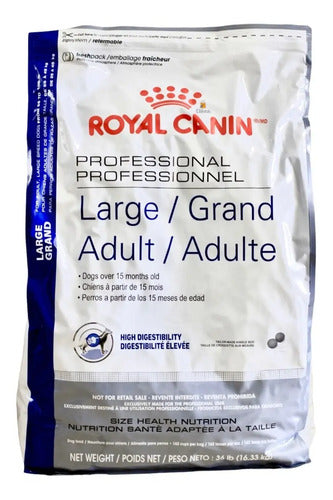 Alimento Royal Canin Professional Dog Adult Large 16.33 Kg