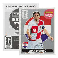 Extra Stickers Originales Panini Mundial 2026 A Elegir Luka Modric Plata 2026