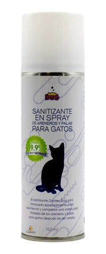 Sanitizante En Spray De Areneros Y Palas Para Gatos 150 Ml