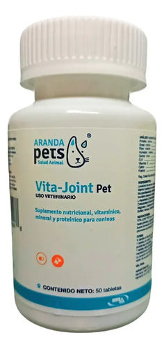 Vitajoint Pet Multivitaminico Para Perros 50 Tabletas
