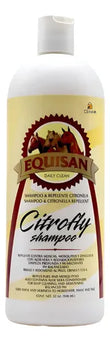 Equisan Citrofly Shampoo Para Caballo 946 Ml Aloe Vera